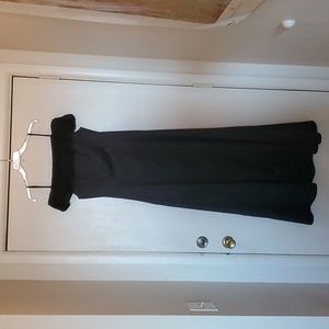 Formal black maxi dress